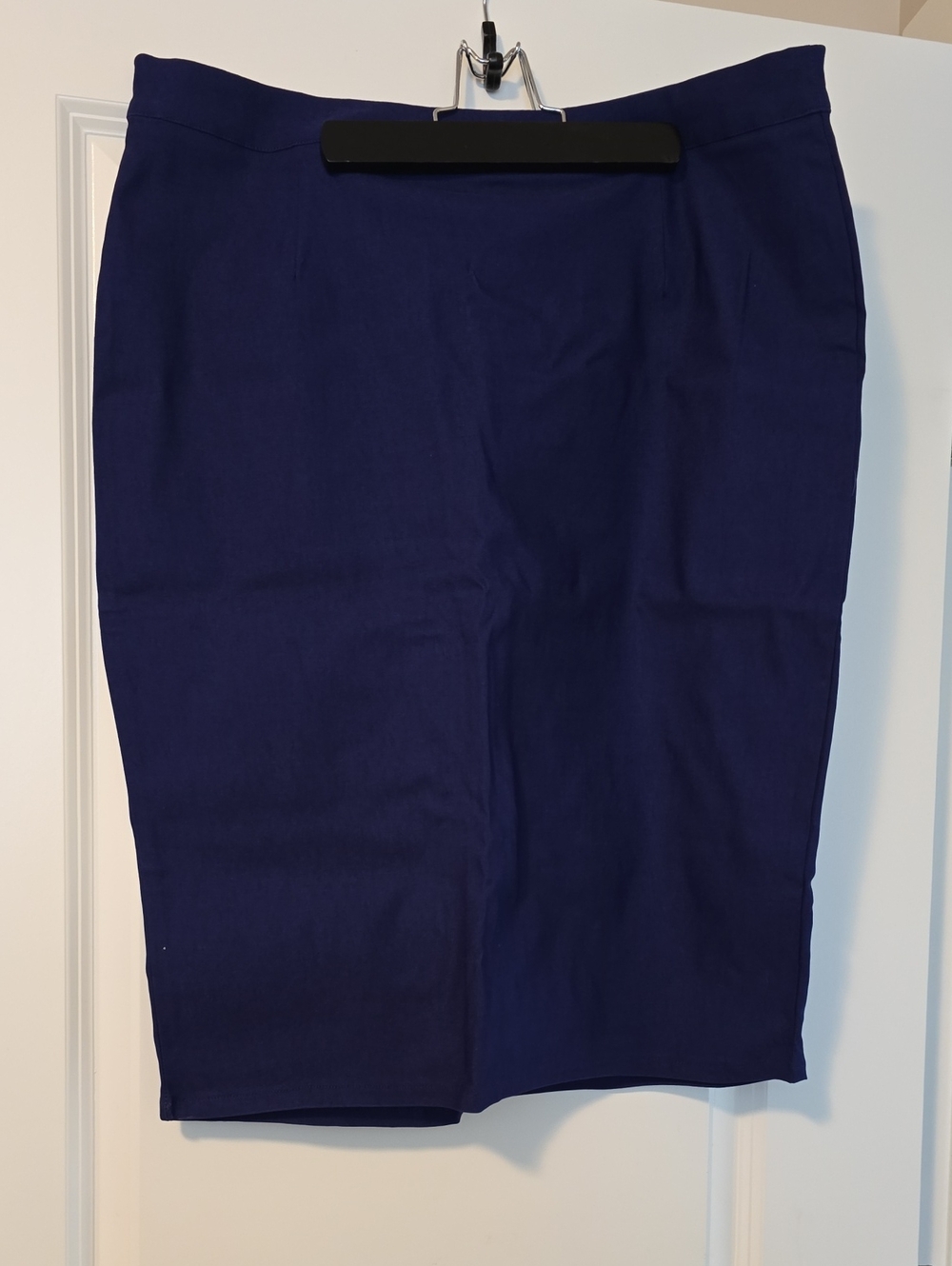 NWT Sourpuss Indigo Navy Blue Pencil Skirt XXL Retro PinUp Wiggle Skirt